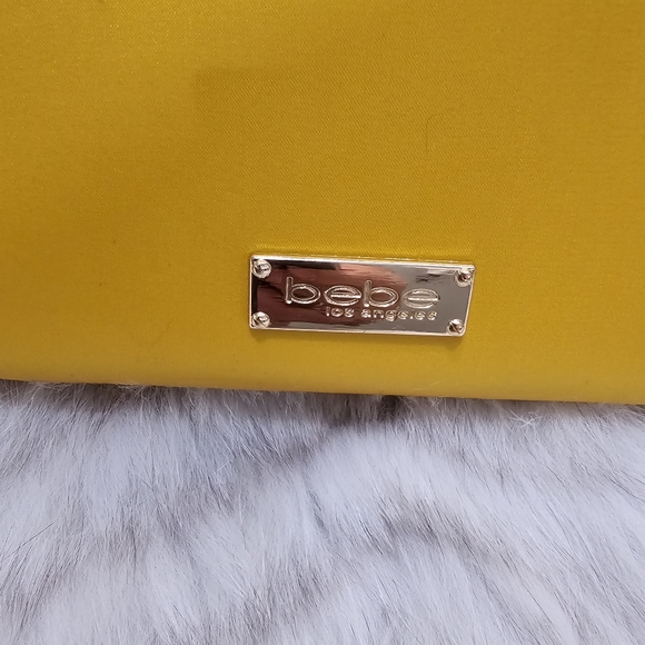 NWT Bebe Yellow 3D Multifloral 3 Style. Crossbody Clutch Handbag - Picture 13 of 13
